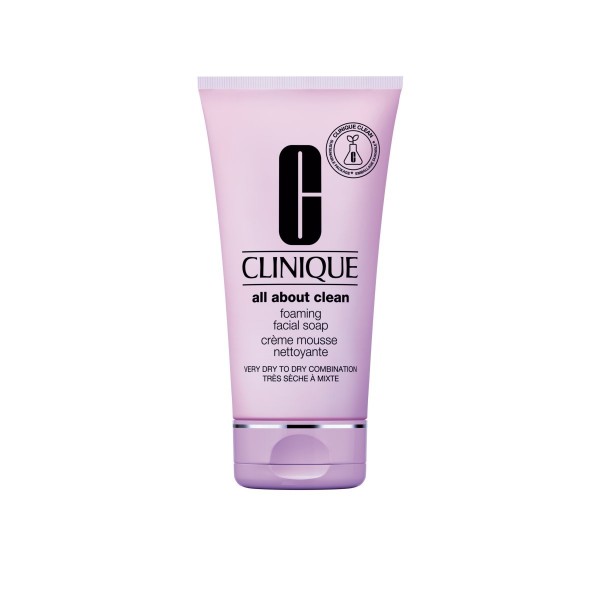 CLINIQUE Foaming Facial Soap sehr trockene / Mischhaut