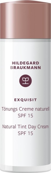 Hildegard Braukmann EXQUISIT Tönungs Creme Naturell SPF15 für anspruchsvolle Haut