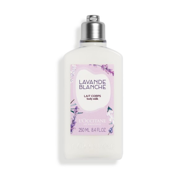 L'Occitane Weißer Lavendel Körpermilch Pflegende Bodylotion