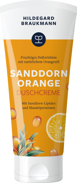 Hildegard Braukmann Sanddorn Orange Dusch Creme Duschpflege