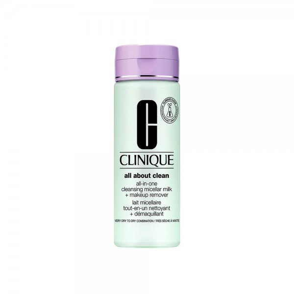 CLINIQUE All About Clean All-in-One Cleansing Micellar Milk & Makeup Remover sehr trockene bis trockene Haut