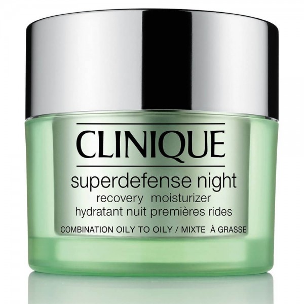 CLINIQUE Superdefense Night Recovery Moisturizer Mischhaut bis ölige Haut