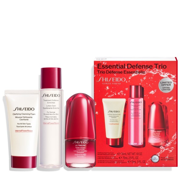 Shiseido Ultimune Defend Starter Kit Set Geschenkpackung